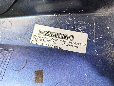 2016 BMW R1200RS K54 Right Headlight Fairing Cover Lupinblau Blue 46638548071 {{ shop.shopifyCountryName }} - Mototech271