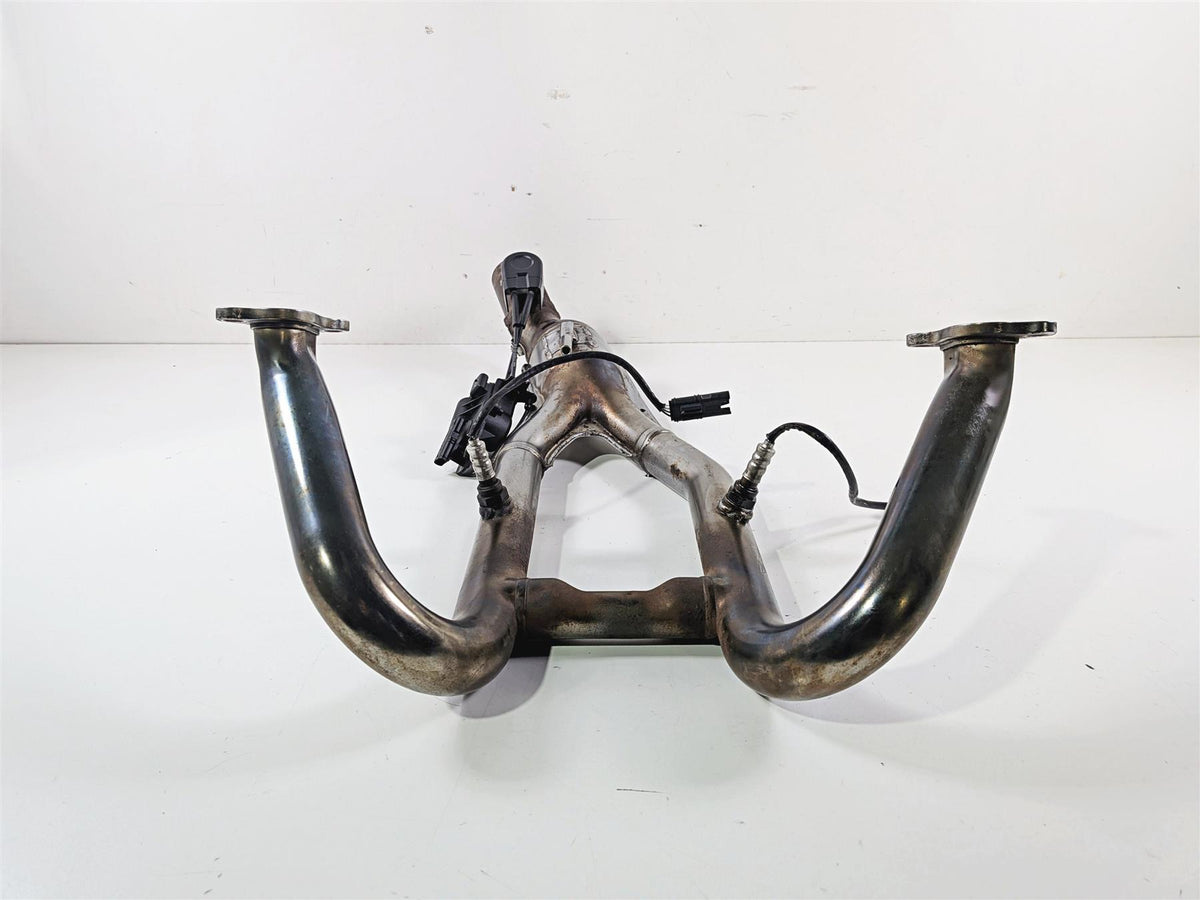 2016 BMW R1200RT RT RTW K52 Exhaust Header Manifold & Servo No Dents 18518555270 {{ shop.shopifyCountryName }} - Mototech271