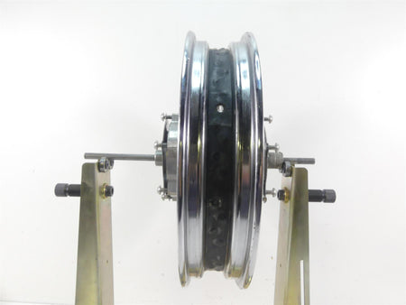 2002 Yamaha XVS1100 V-Star Nice Chrome Spoke Front Wheel Rim 16x3 5EL-25111-00 {{ shop.shopifyCountryName }} - Mototech271
