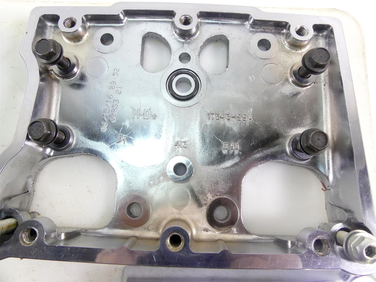 2017 Harley Softail FXSB Breakout Chrome Valve Cover Rocker Box Set 17571-99 {{ shop.shopifyCountryName }} - Mototech271