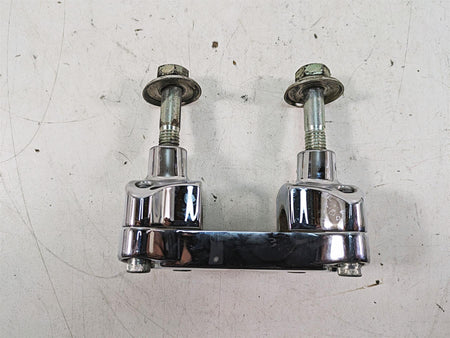 2006 Harley FLSTI Softail Heritage Handlebar Riser Holder Set 56567-86B {{ shop.shopifyCountryName }} - Mototech271
