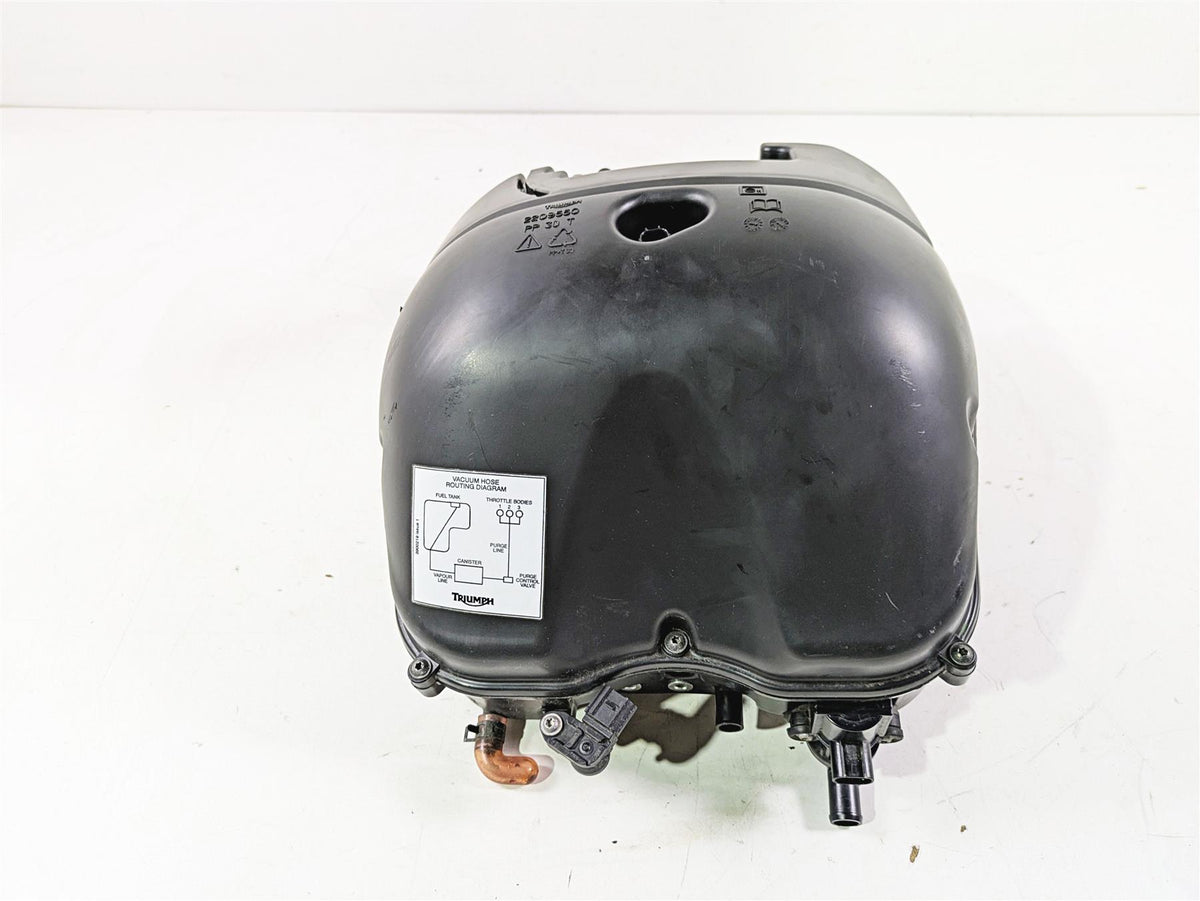 2013 Triumph Tiger 1215 Explorer Air Box Cleaner Breather & Tubes Set T2209550 {{ shop.shopifyCountryName }} - Mototech271