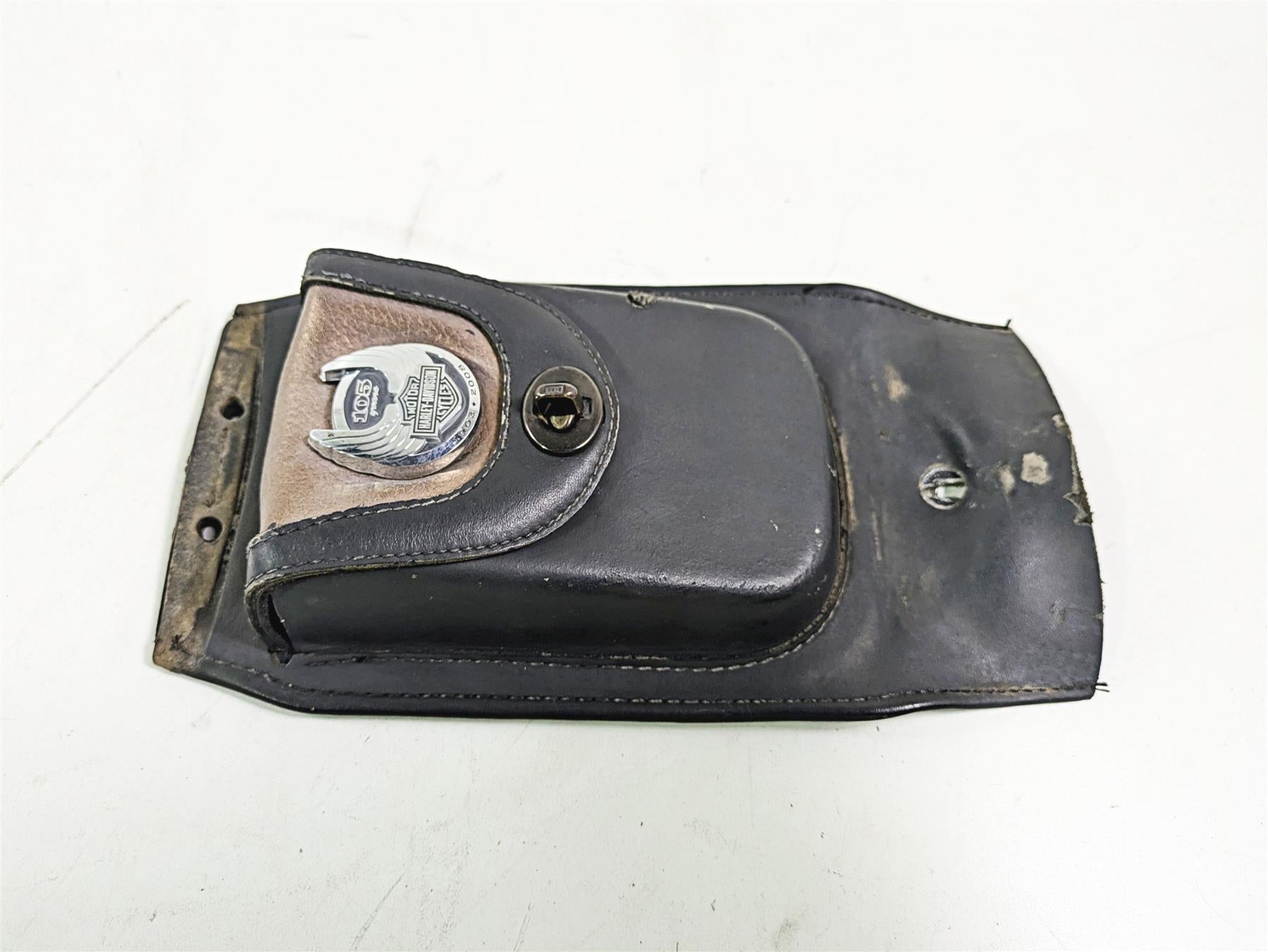 2008 Harley FLSTC 105TH Softail Heritage Fuel Gas Tank Center Bag 91135-09 {{ shop.shopifyCountryName }} - Mototech271