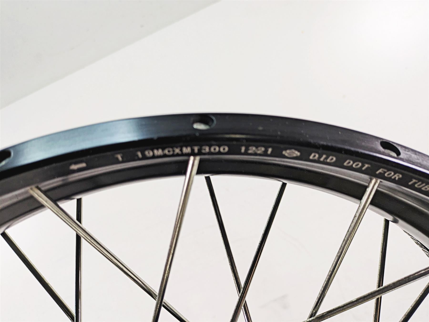2022 Harley RA1250 S Pan America 19x3 Front Wheel Spoke Rim 43300821 {{ shop.shopifyCountryName }} - Mototech271