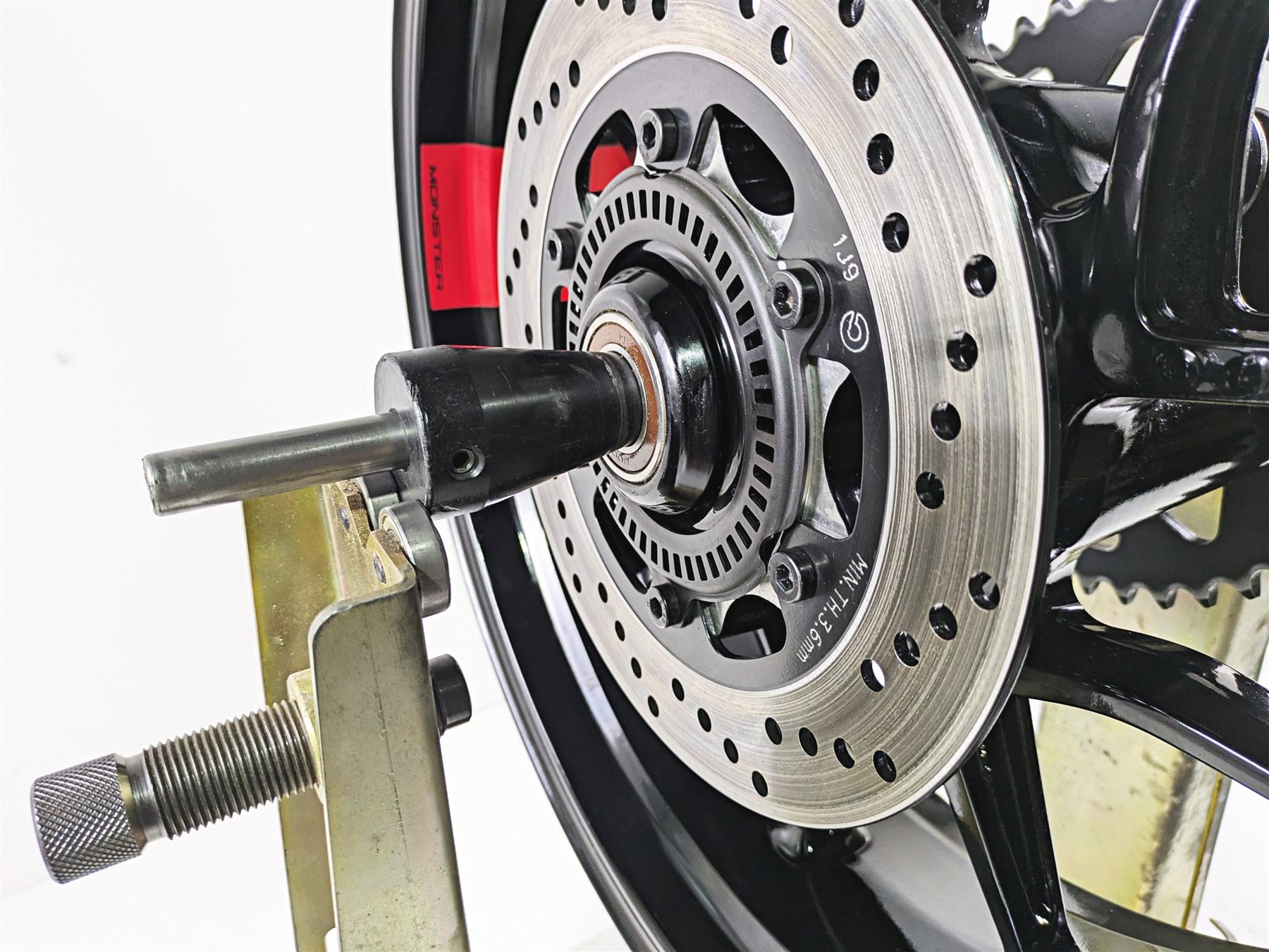 2023 Ducati Monster 937 SP Straight Rear Wheel Rim 17x5.5 50222311AA {{ shop.shopifyCountryName }} - Mototech271