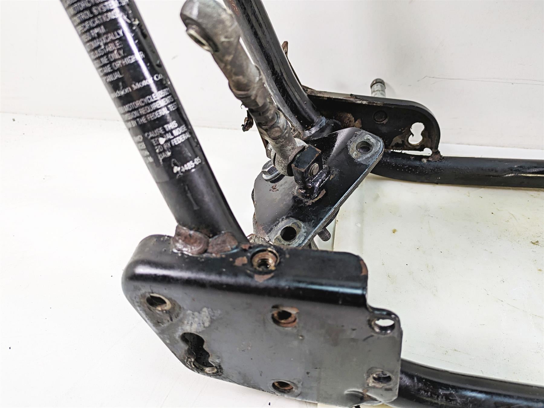 2005 Harley Touring FLHTCUI Electra Glide Main Frame Chassis With Clean Texas Title - Read 47900-02A {{ shop.shopifyCountryName }} - Mototech271