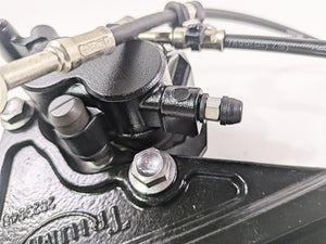2013 Triumph Bonneville Nissin Rear Brake Caliper & Bracket T2020239