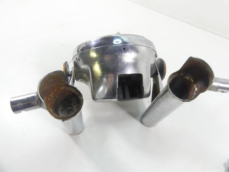 1980 Honda CB750C Custom Headlight Head Light & Mounts 61301-461- 61301-460-000 {{ shop.shopifyCountryName }} - Mototech271