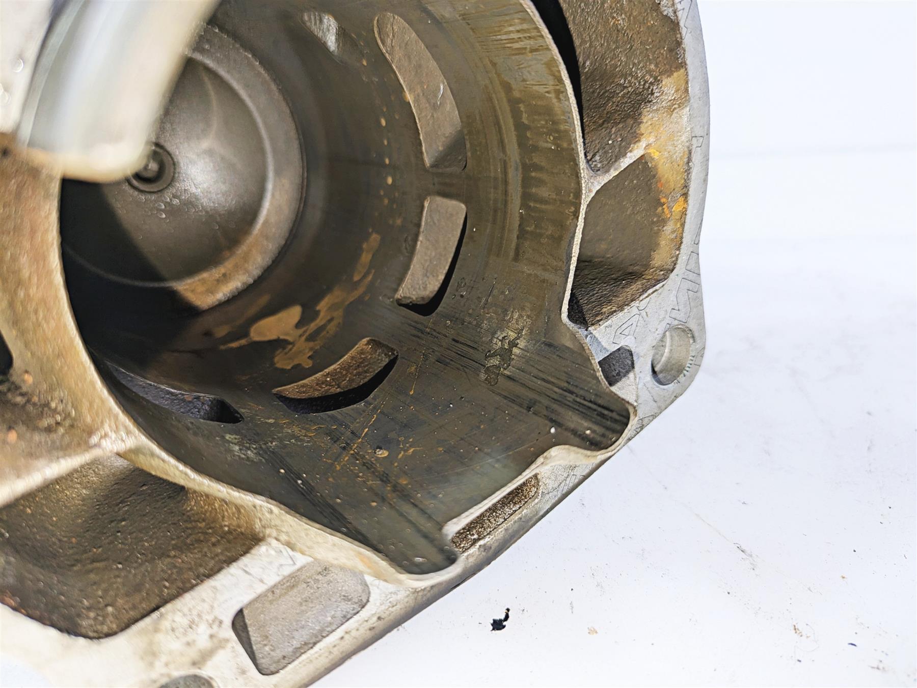 1998 KTM 380 SX MX Cylinder Jug Barrel & Top Cover Head