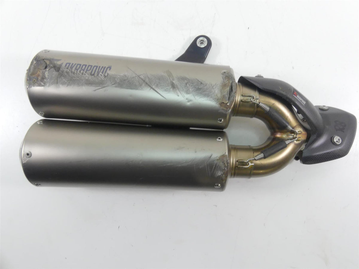 2022 Indian FTR1200 S Akrapovic Titanium Exhaust Muffler Pipe Set 1263584-864 {{ shop.shopifyCountryName }} - Mototech271