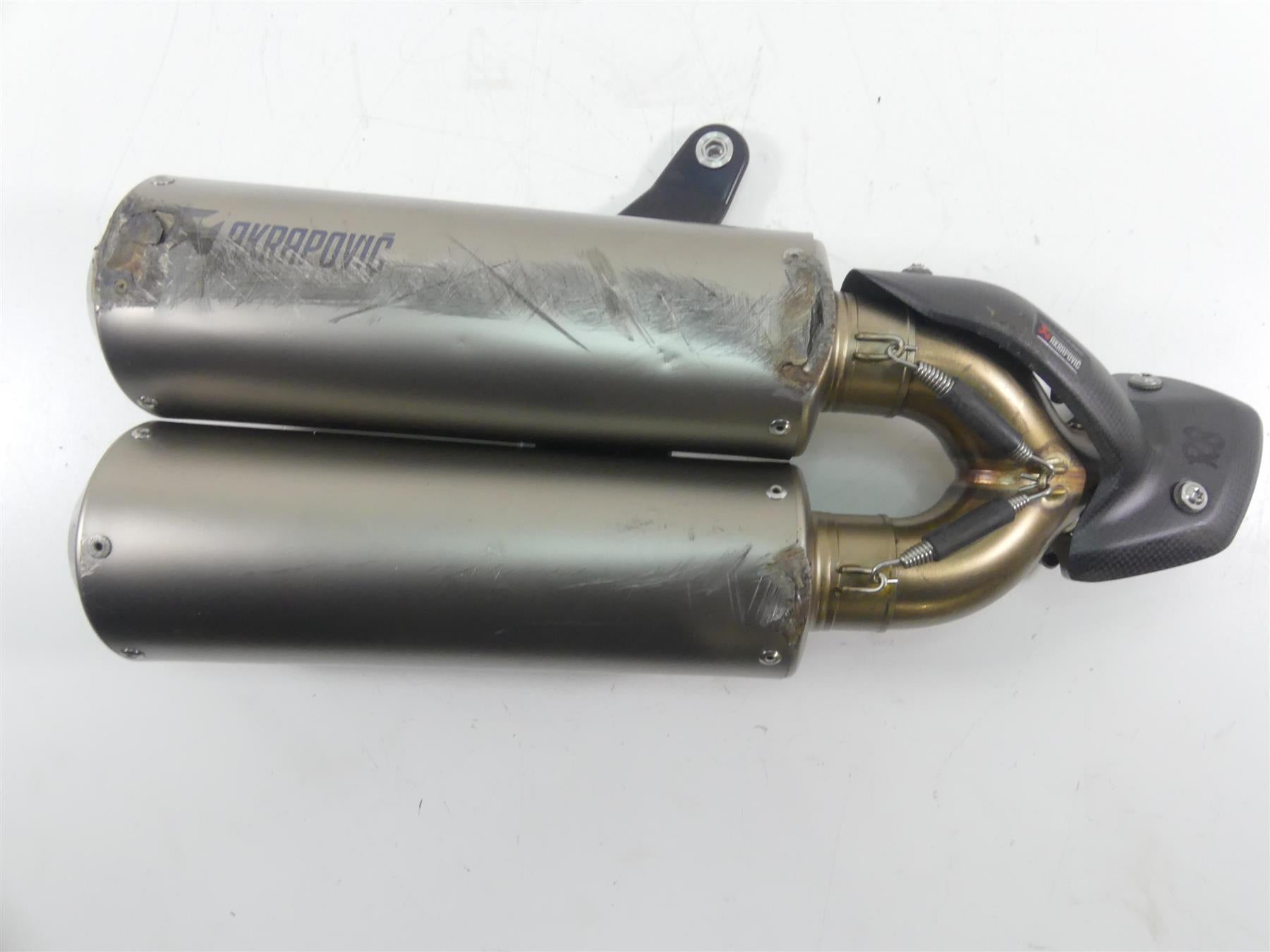 2022 Indian FTR1200 S Akrapovic Titanium Exhaust Muffler Pipe Set 1263584-864 {{ shop.shopifyCountryName }} - Mototech271
