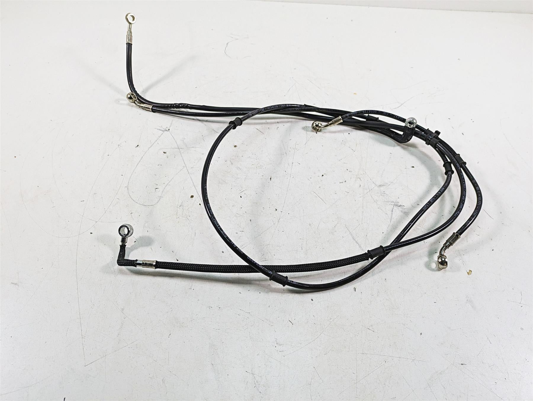 2020 Ducati Scrambler 1100 Sport Pro Front Abs Brake Line Hose Set 61811162B {{ shop.shopifyCountryName }} - Mototech271