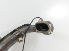 Load image into Gallery viewer, 2017 Ducati Monster 1200 S Oem Exhaust Rear Header Manifold &amp; Servo 57211632A

