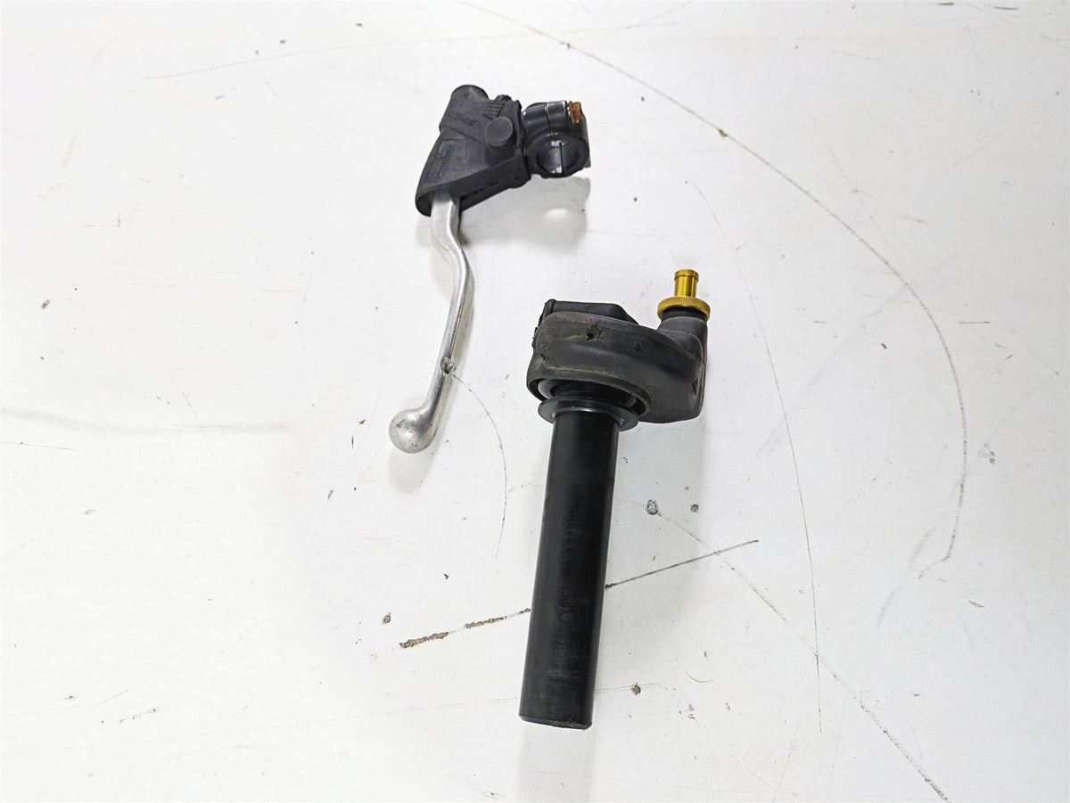 1998 KTM 380 SX MX Throttle Twist Grip & Clutch Perch 51502010200 54602040300 {{ shop.shopifyCountryName }} - Mototech271