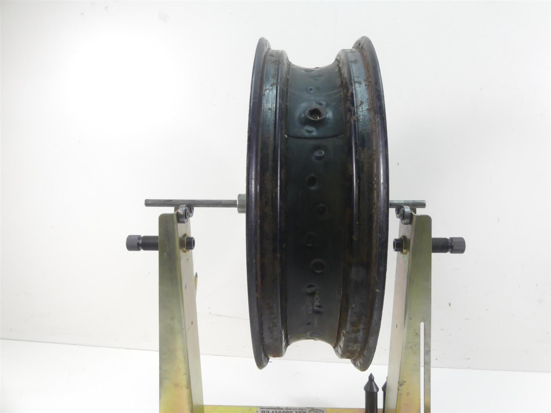 2011 Harley FXDWG Dyna Wide Glide Straight Rear 17x4.5 Wheel Rim 41430-09A {{ shop.shopifyCountryName }} - Mototech271