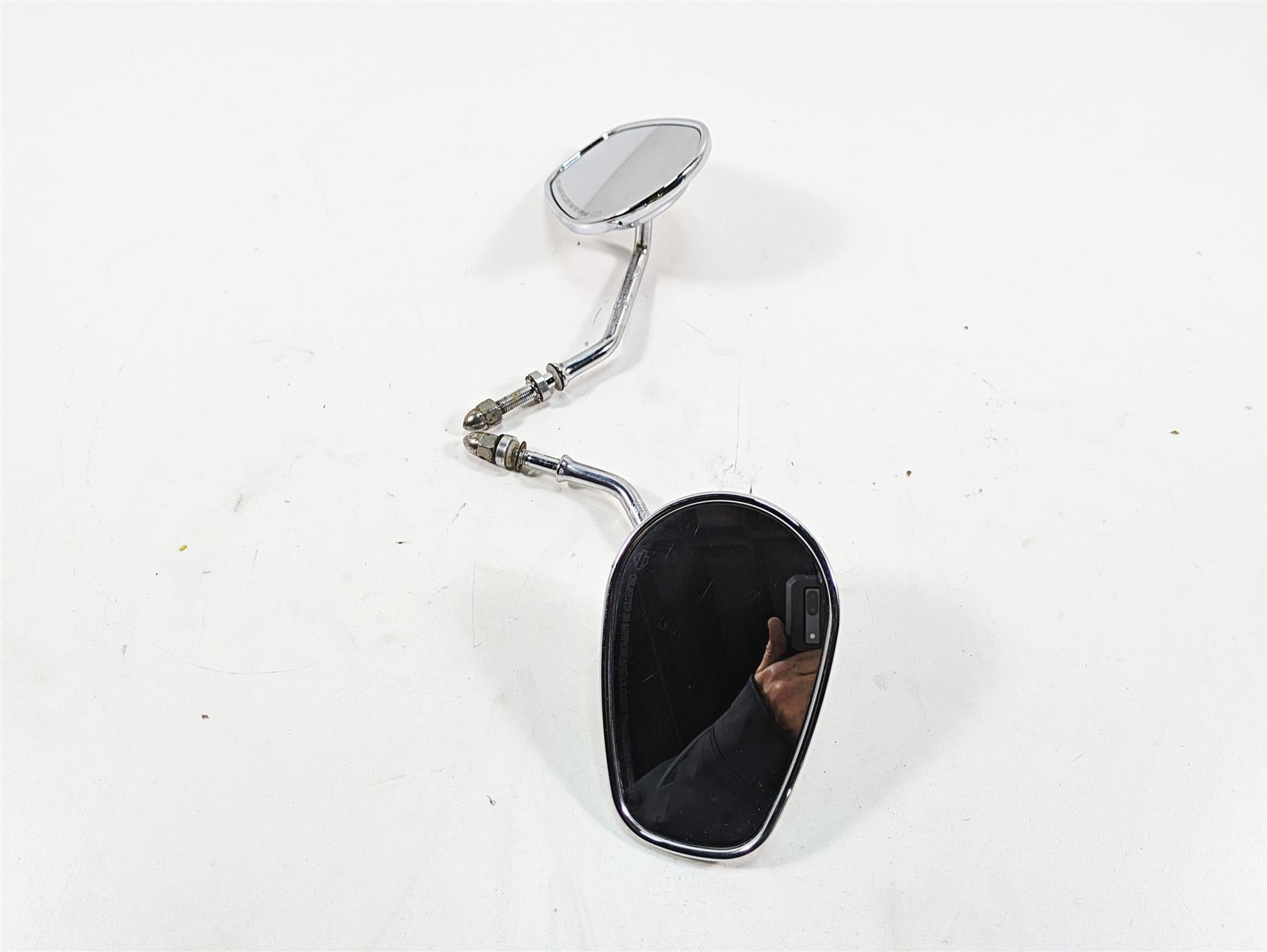 2012 Harley FLD Dyna Switchback Rear View Mirror Set - Read 91840-03B 91845-03B {{ shop.shopifyCountryName }} - Mototech271