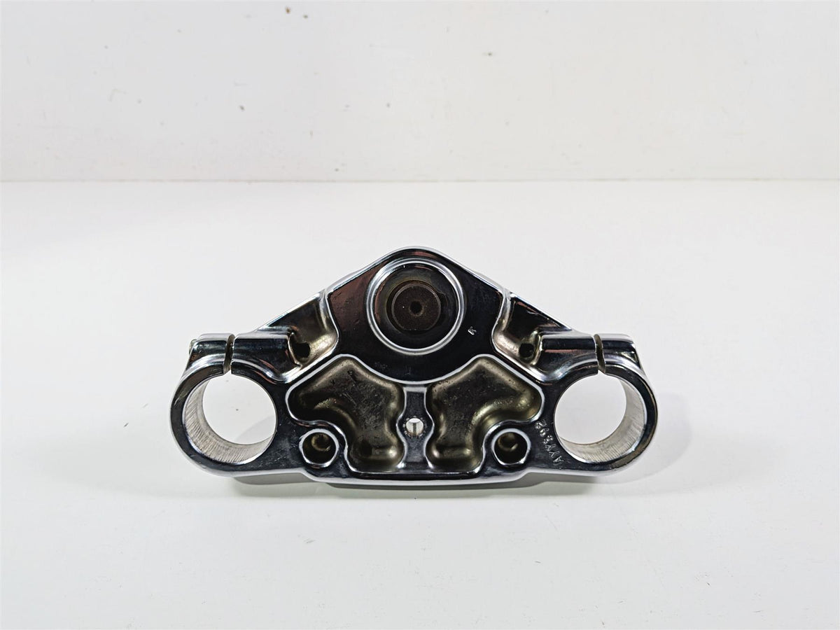 2009 Harley FXCWC Softail Rocker Straight Chrome Lower Triple Tree 46638-08 {{ shop.shopifyCountryName }} - Mototech271