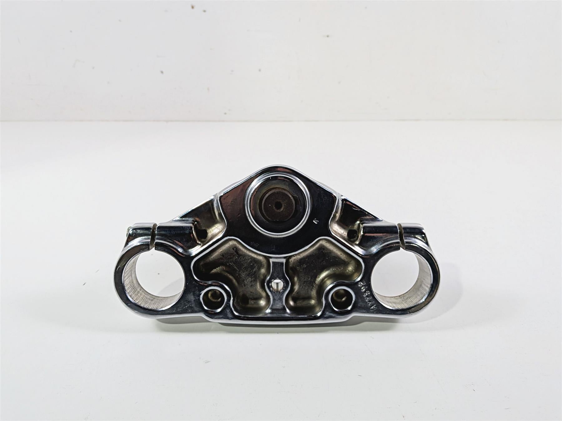 2009 Harley FXCWC Softail Rocker Straight Chrome Lower Triple Tree 46638-08 {{ shop.shopifyCountryName }} - Mototech271