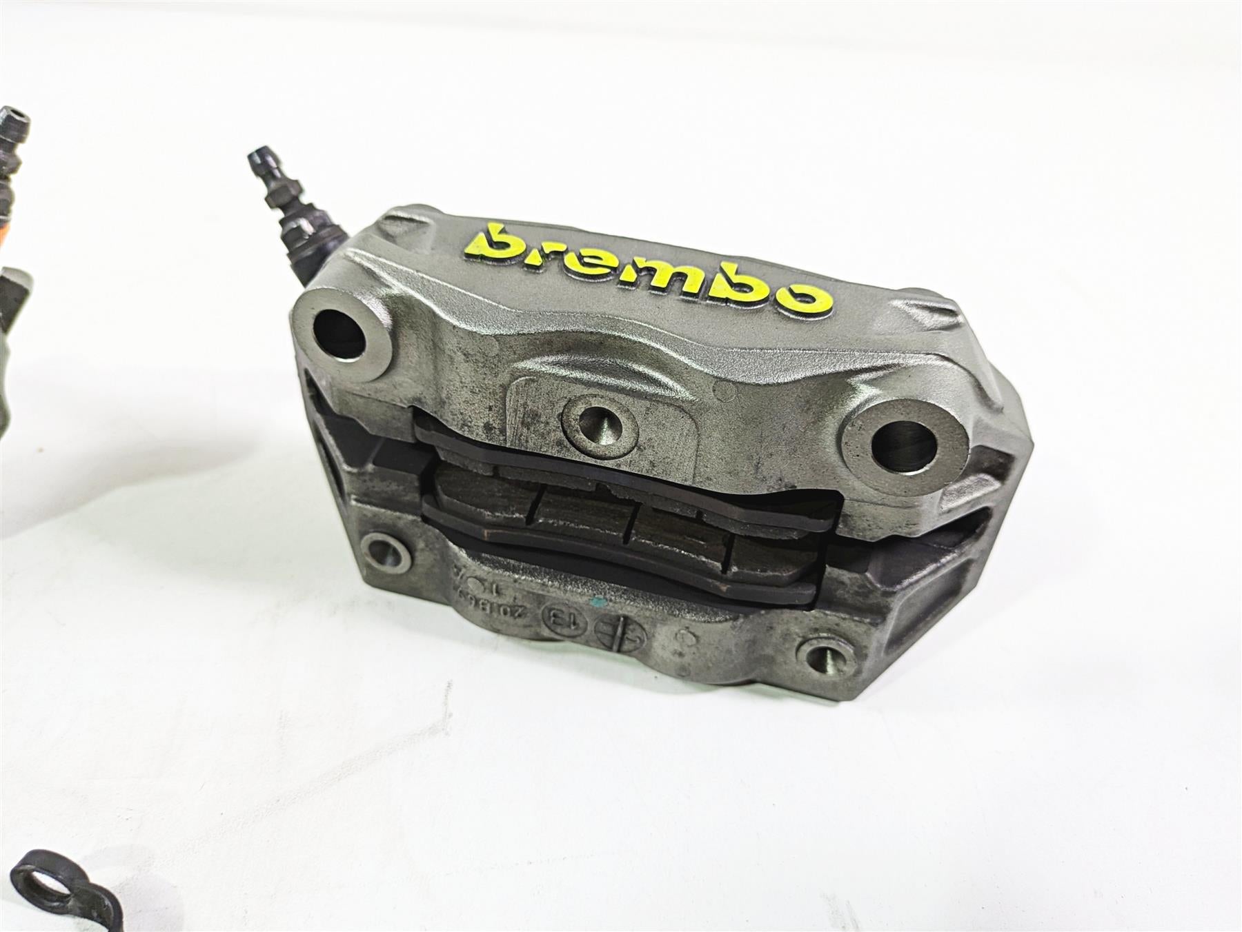 2013 Ducati Hyperstrada 821 Front Brake Caliper Brembo L 61041291C R 61041301C {{ shop.shopifyCountryName }} - Mototech271