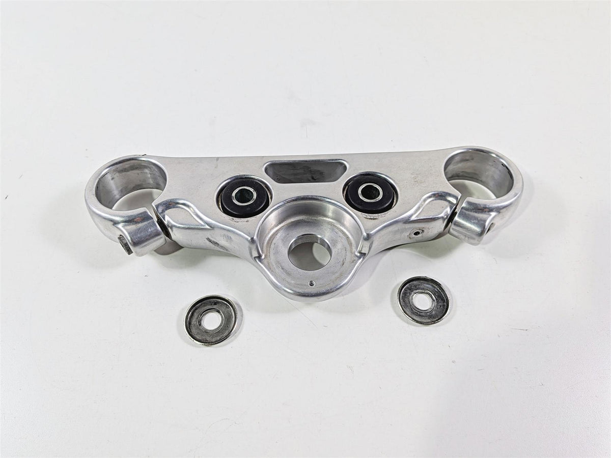 2011 Harley FXDF Dyna Fat Bob Upper Triple Tree Steering Clamp 49mm 47661-08 {{ shop.shopifyCountryName }} - Mototech271