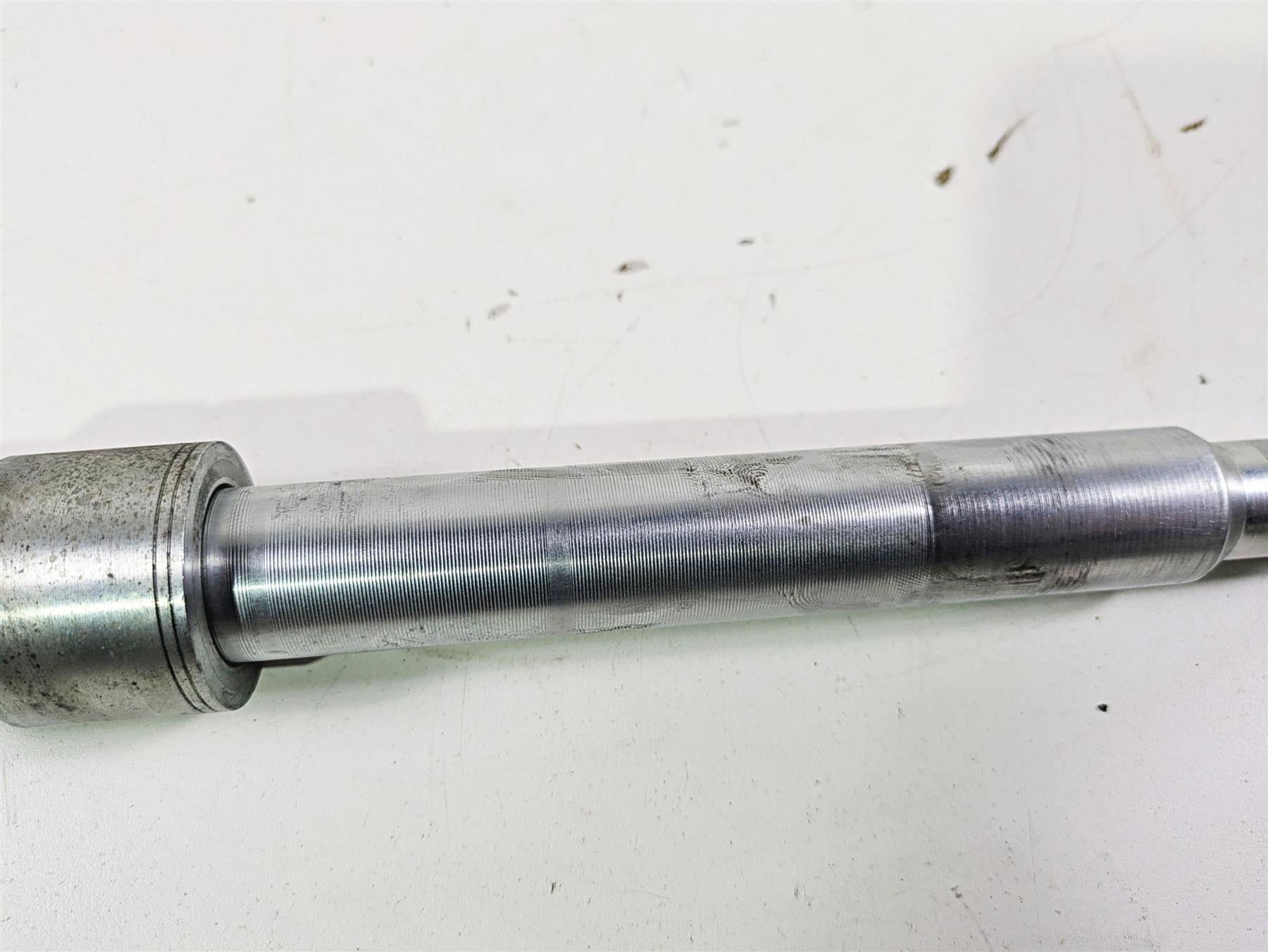 2014 Harley FLS Softail Slim Front Axle Wheel Spindle 41545-07A {{ shop.shopifyCountryName }} - Mototech271