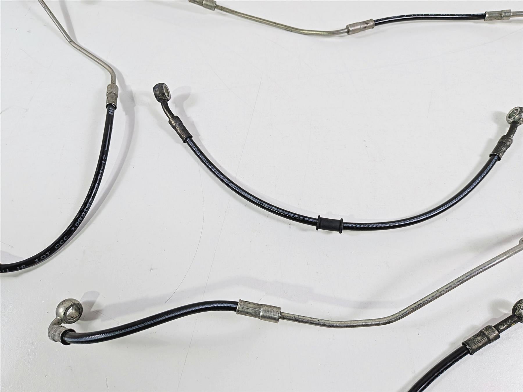 2017 Ducati Panigale 1299 Front Rear Abs Brake Line Set 61841351A 61841301A-Mototech271