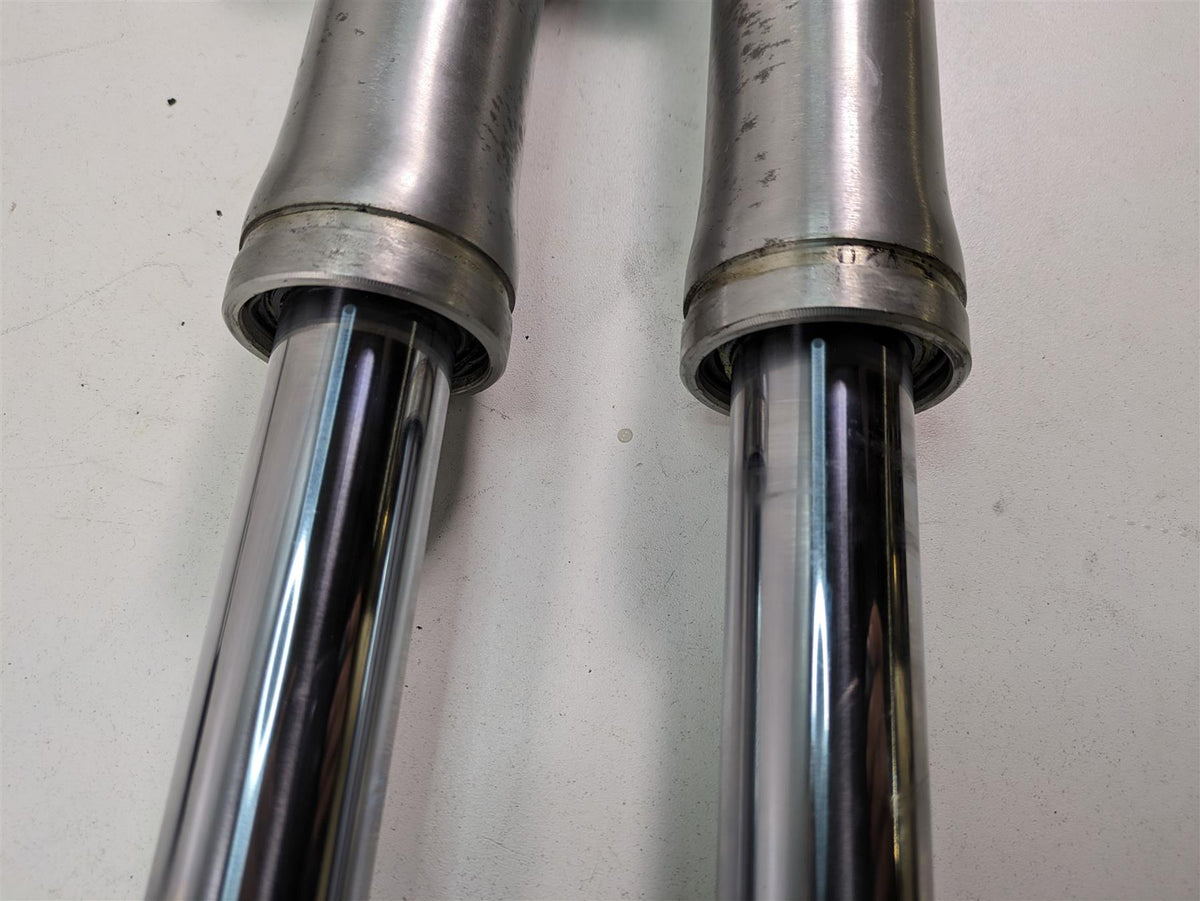1986 Harley Sportster XLH 883 Straight Front Fork Legs 35mm 45900-84A 45901-84 {{ shop.shopifyCountryName }} - Mototech271