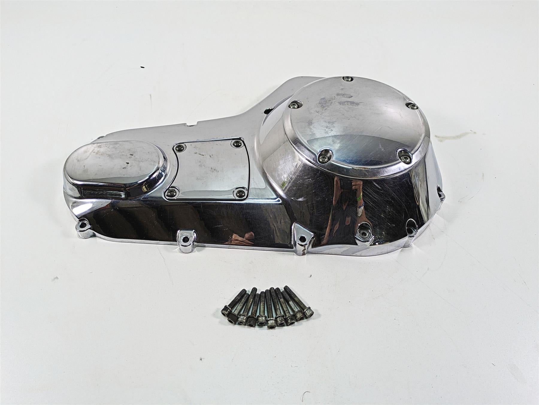 2006 Harley Touring FLHXI Street Glide Outer Primary Drive Clutch Cover 60685-04 {{ shop.shopifyCountryName }} - Mototech271