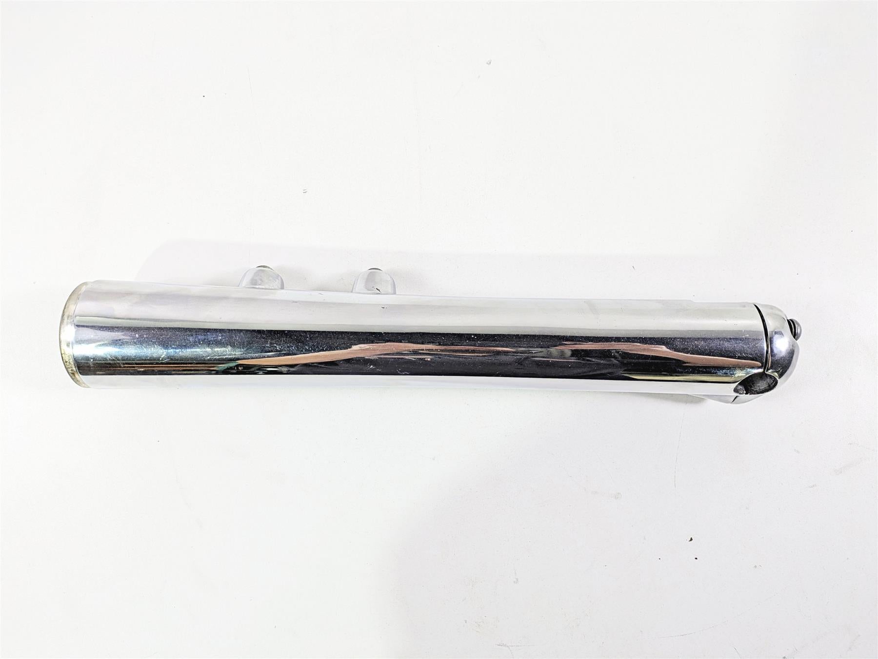 2004 Harley Softail FXSTDI Deuce Right Lower Chrome Fork Tube Slider 46068-00 {{ shop.shopifyCountryName }} - Mototech271