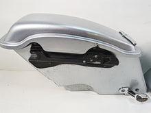 Load image into Gallery viewer, 2012 Harley FLD Dyna Switchback Saddlebag Set Brilliant Silver Pearl 90200018BDK | Mototech271
