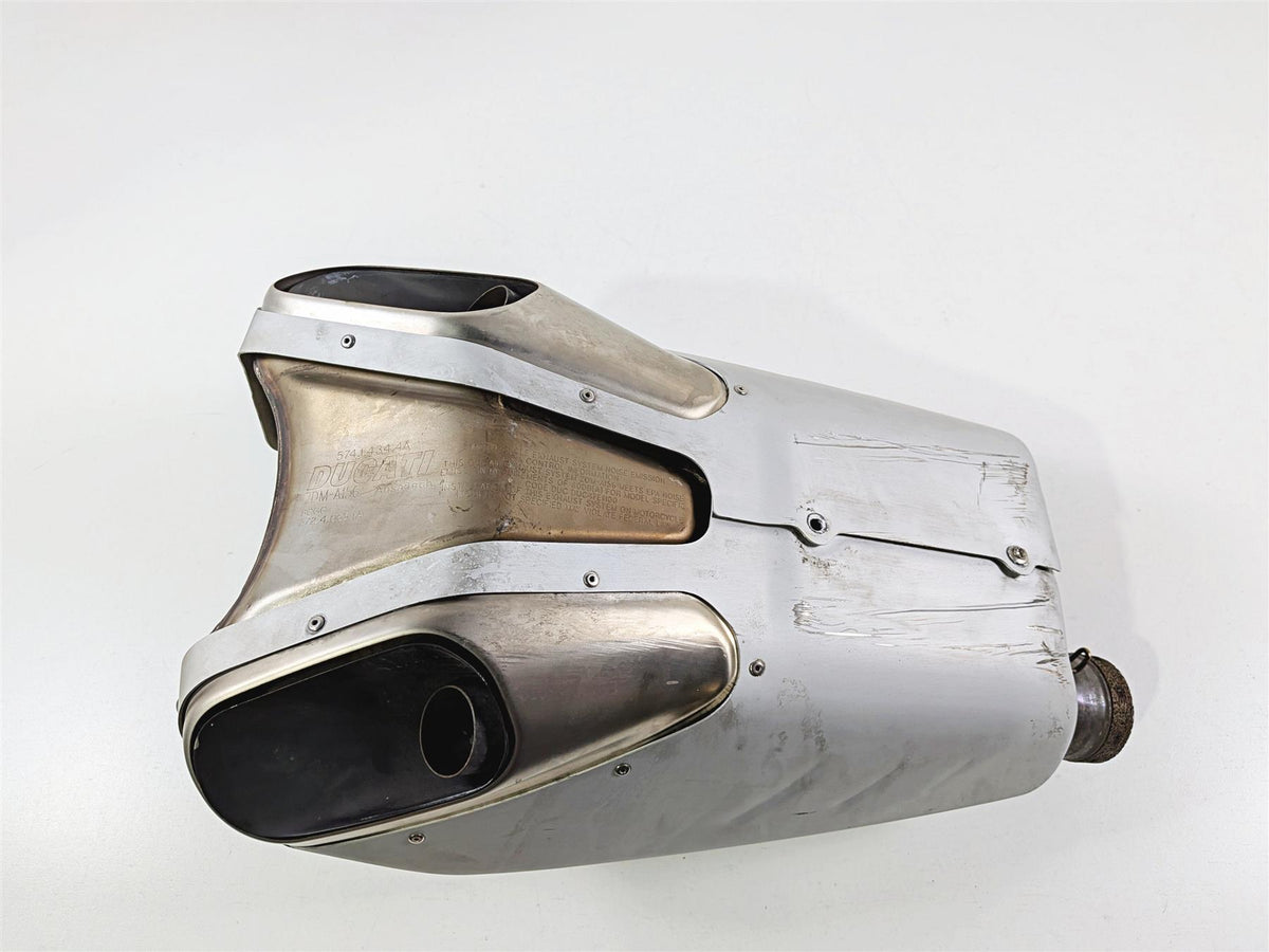 2019 Ducati Panigale V4S V4 S Corse Exhaust Muffler Pipe Silencer 57414344A {{ shop.shopifyCountryName }} - Mototech271