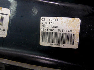 2003 Harley Touring FLHTCI E-Glide 100TH Fuel Gas Petrol Tank + Emblems 61356-03 | Mototech271