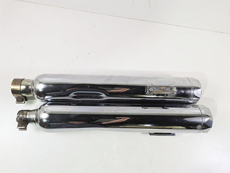 2021 Harley Touring FLTRX Road Glide Tab Perf 4.5" Slip-On Mufflers 121-1297 {{ shop.shopifyCountryName }} - Mototech271