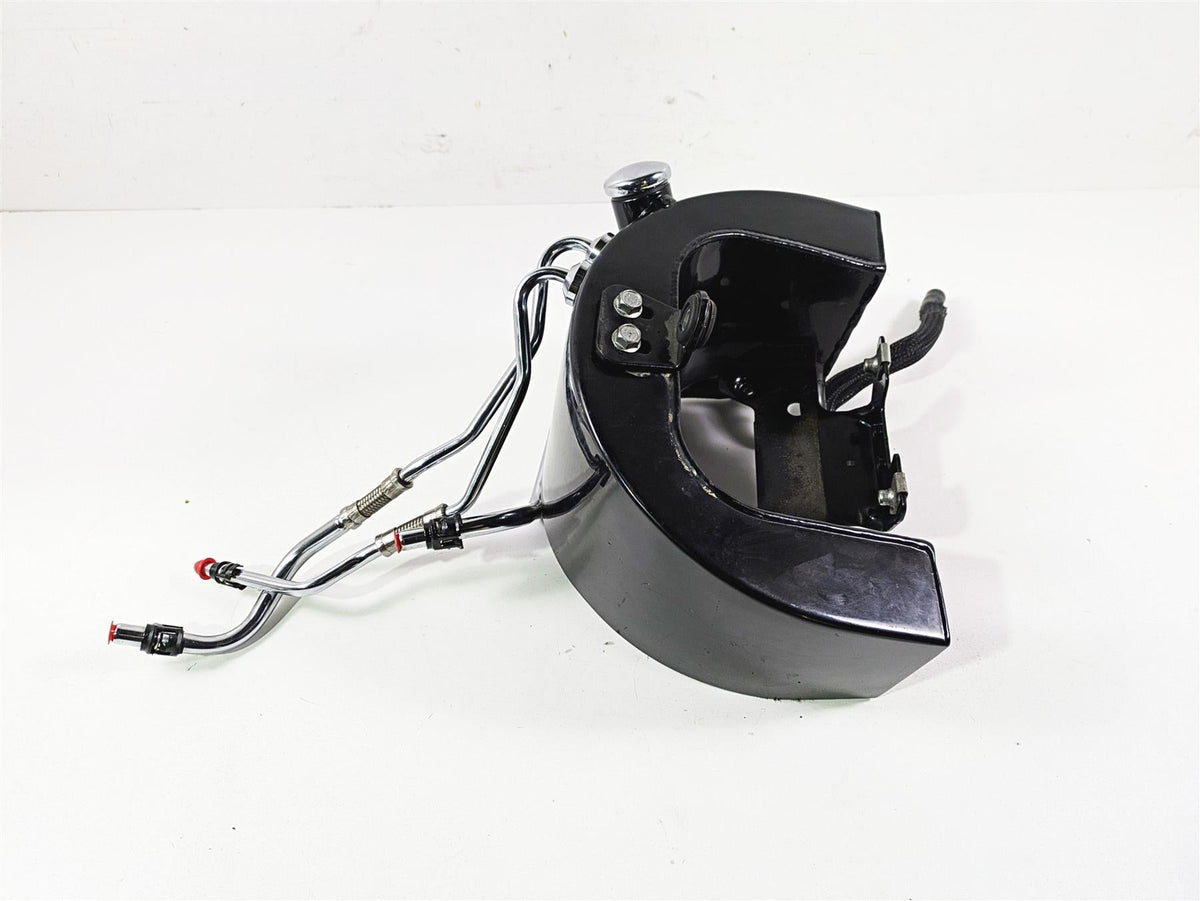 2014 Harley FLS Softail Slim Oil Tank Reservoir & Hoses Lines 62492-01A {{ shop.shopifyCountryName }} - Mototech271