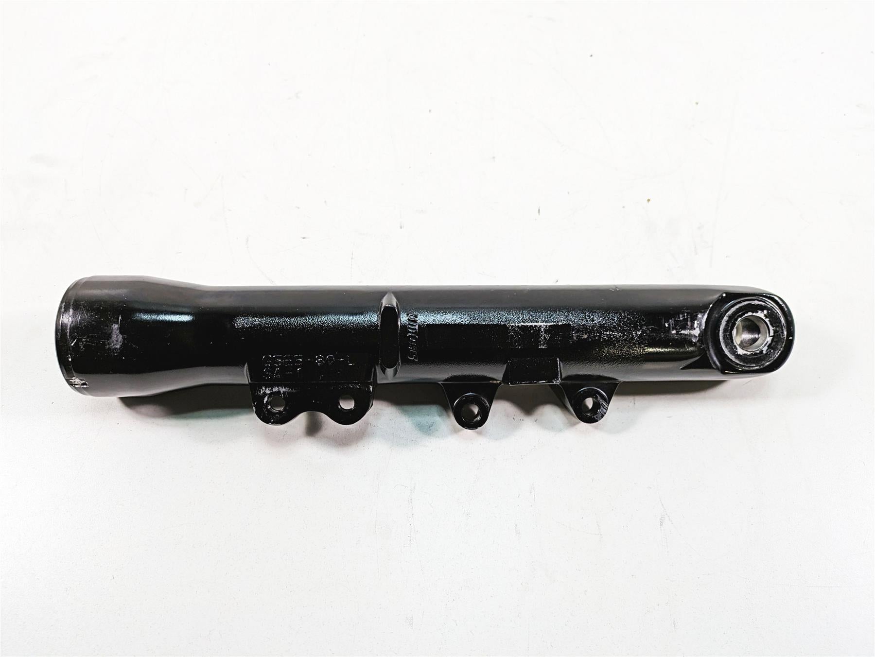 2009 Harley FXDF Dyna Fat Bob Showa Left Front Fork Lower Slider 49mm 48740-08A {{ shop.shopifyCountryName }} - Mototech271
