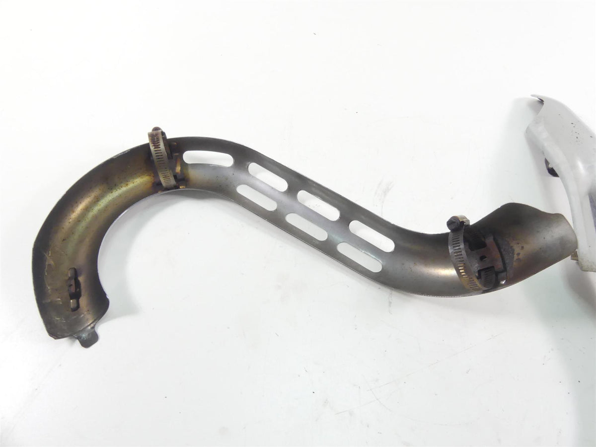 2014 Harley FXDF Dyna Fat Bob Front Rear Header Pipe Heat Shield Set 64830-08 {{ shop.shopifyCountryName }} - Mototech271