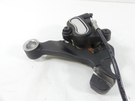 2009 Harley FXDF Dyna Fat Bob Rear Brake Caliper + Mount & Line 40908-08 {{ shop.shopifyCountryName }} - Mototech271