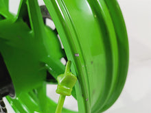 Load image into Gallery viewer, 2024 Kawasaki EX500 Ninja 40th An. Strght Green Rear Wheel Rim 17x4  41073-0753
