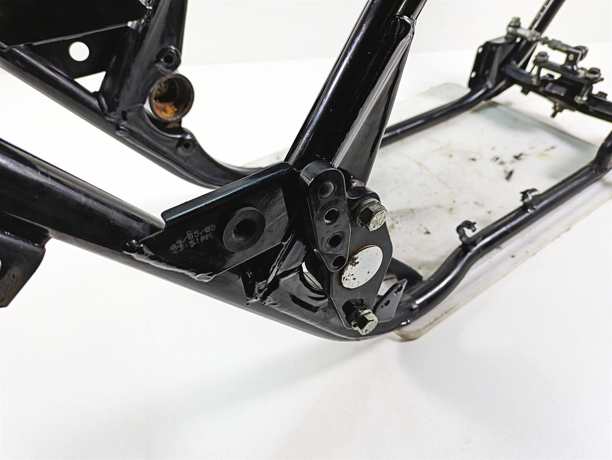 2006 Harley Touring FLHXI Street Glide Straight Main Frame Chassis With Salvage Texas Title 47900-02A {{ shop.shopifyCountryName }} - Mototech271