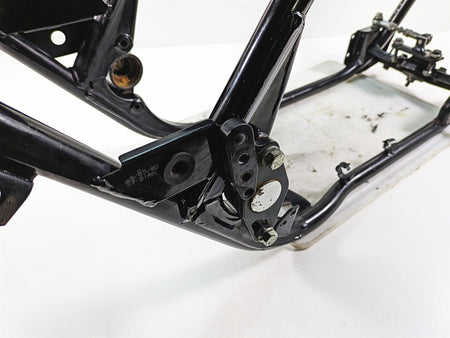 2006 Harley Touring FLHXI Street Glide Straight Main Frame Chassis With Salvage Texas Title 47900-02A {{ shop.shopifyCountryName }} - Mototech271