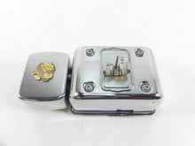Load image into Gallery viewer, 1993 Harley Dyna FXDL Low Rider Electrical Box Live Ride Chrome Cover 66333-90
