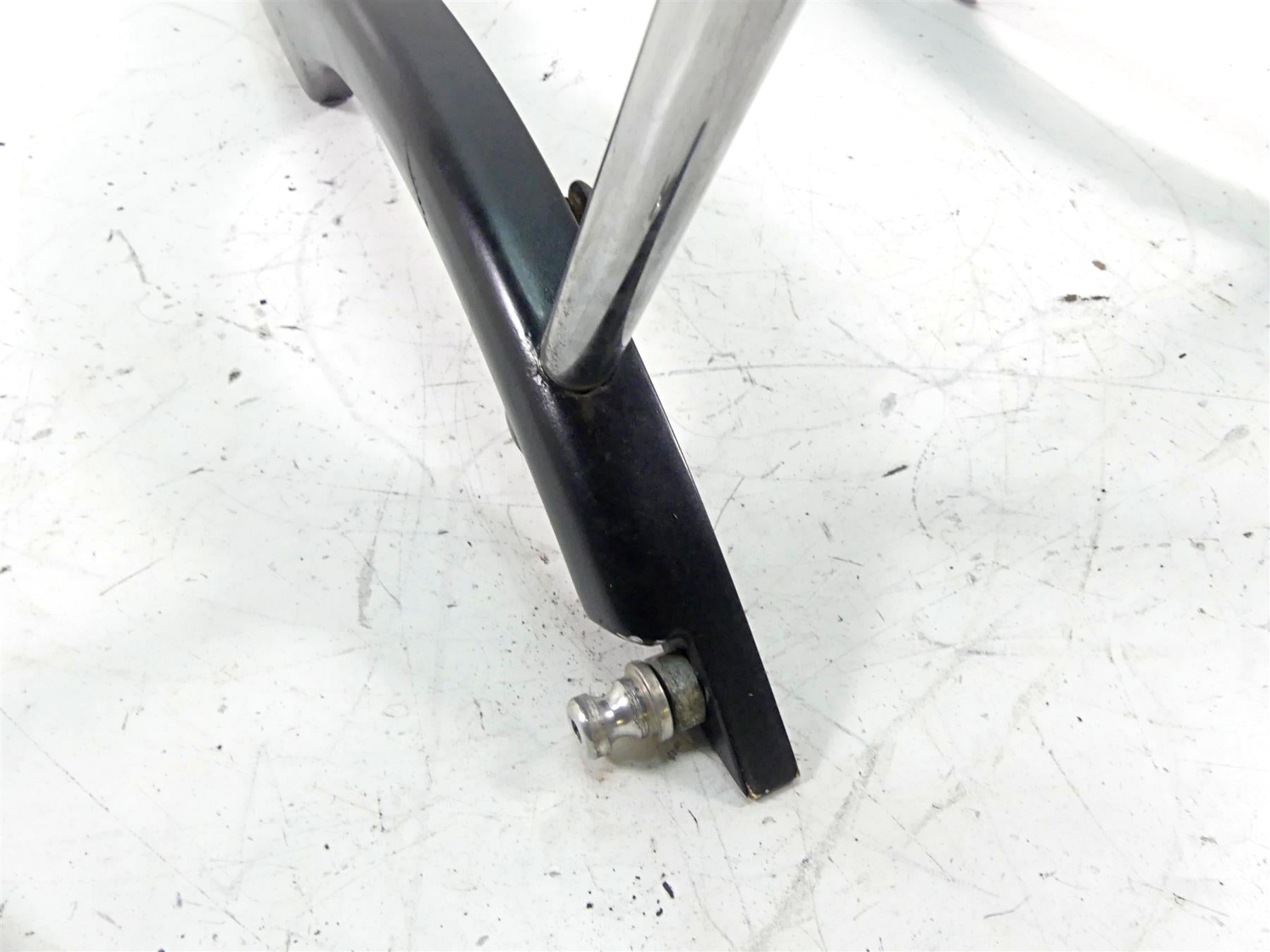 2009 Big Dog K9 Rear Frame Struts Brackets Fender Mounts & 26.5" Tall Sissy Bar {{ shop.shopifyCountryName }} - Mototech271