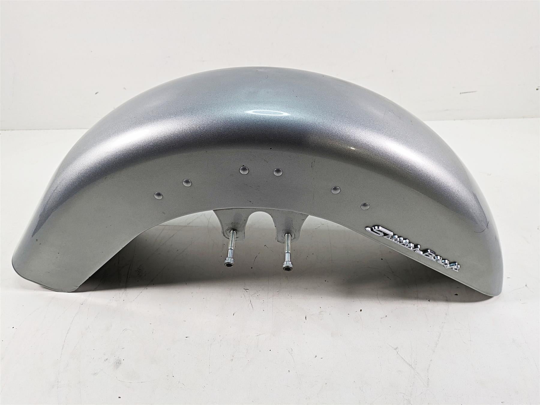 2012 Harley FLD Dyna Switchback Front Fender Brilliant Silver Pearl 59962-10 {{ shop.shopifyCountryName }} - Mototech271