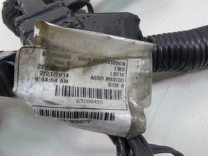 2014 Harley Dyna FXDF Fat Bob Wiring Harness Loom No-Abs - Non Cuts 69200455 | Mototech271