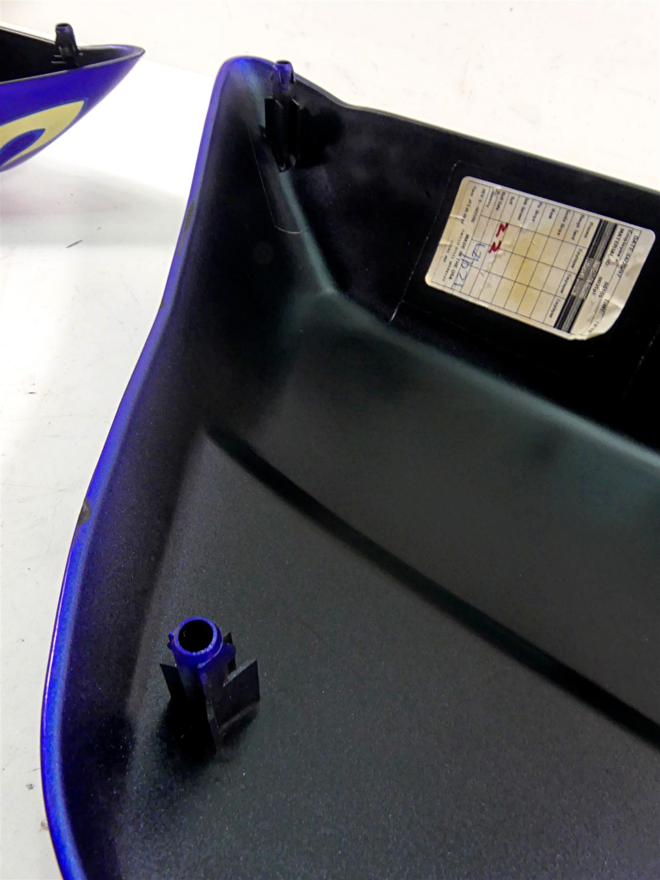 2007 Harley Touring FLHRSE CVO Road King Side Cover Set Candy Cobalt 66048-97 {{ shop.shopifyCountryName }} - Mototech271