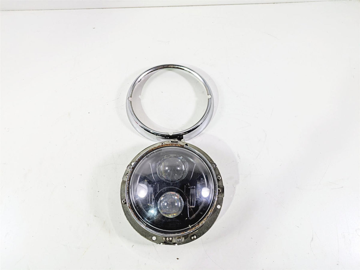 2010 Harley Touring FLHX Street Glide Aftermarket Led Head Light Lamp {{ shop.shopifyCountryName }} - Mototech271