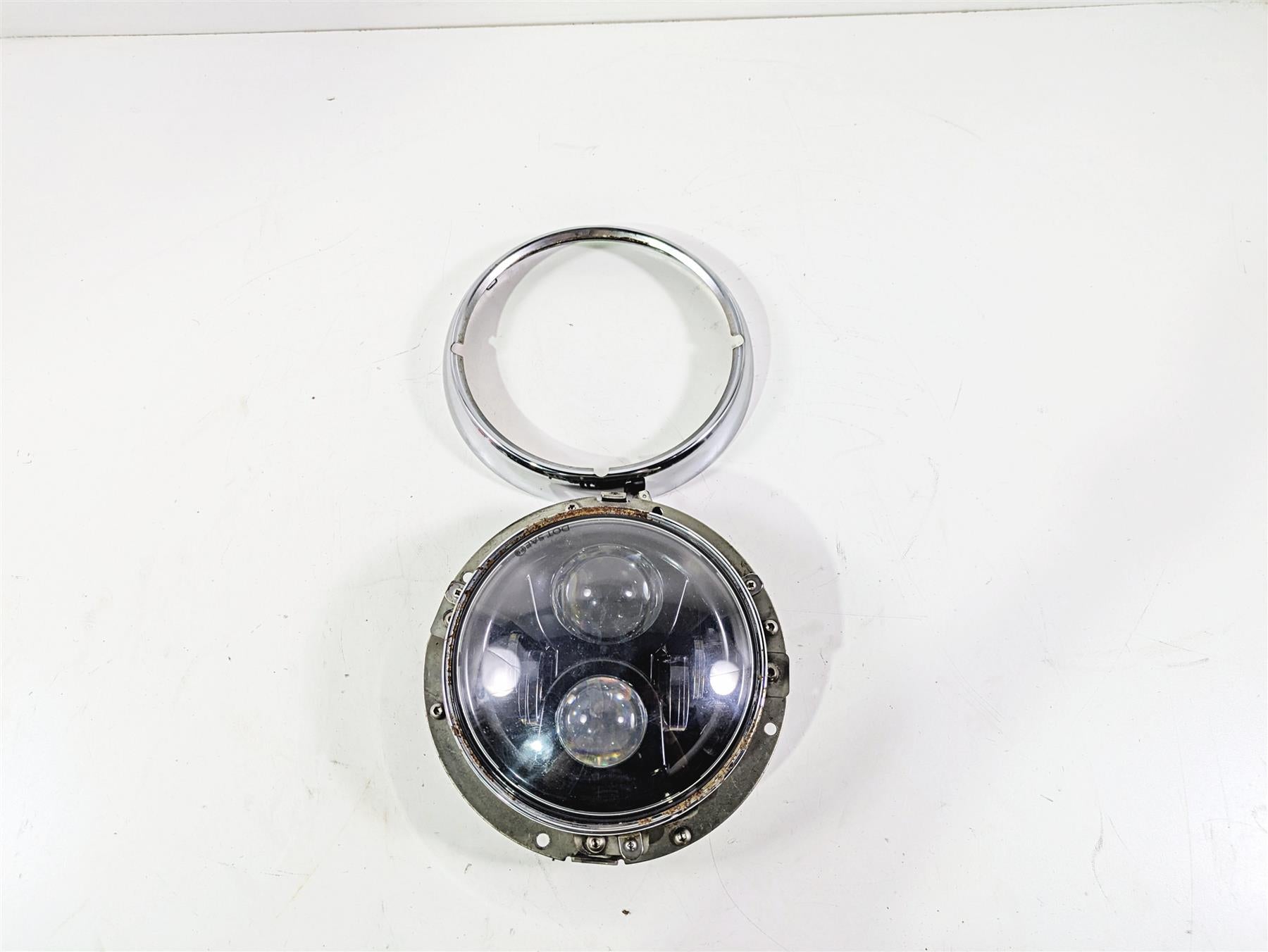 2010 Harley Touring FLHX Street Glide Aftermarket Led Head Light Lamp {{ shop.shopifyCountryName }} - Mototech271