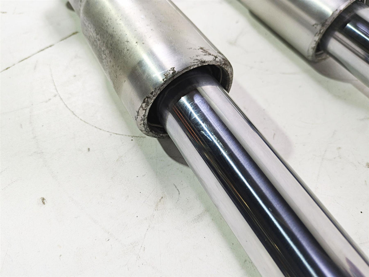 2008 Harley FLSTC 105TH Softail Heritage Straight Front Fork Set 41mm 45915-08 {{ shop.shopifyCountryName }} - Mototech271