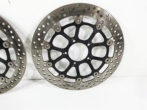 2009 Ducati Monster 1100 S Front Brake Rotor Disc Set 49240851A | Mototech271