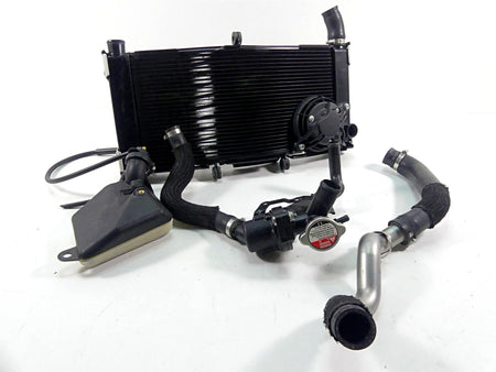 2012 Yamaha VMX17 VMAX 1700 Upper Radiator Fan Cover Hoses Set 2S3-12461-09-00 {{ shop.shopifyCountryName }} - Mototech271